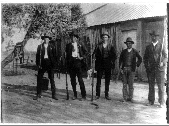 Picture, Hunting Lemon Springs circa 1910