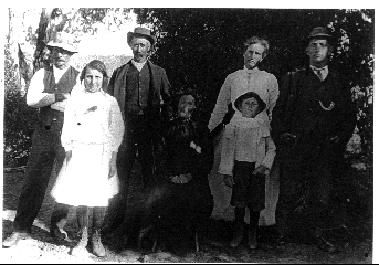 Picture of Bethune family, circa 1912